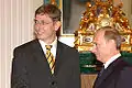 Ferenc Gyurcsány a Vladimir Putin