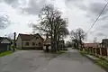 Náves s kaplí