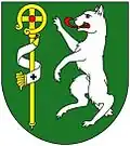 Znak obce Vlkovice