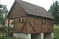 Dřevěný vodní mlýn