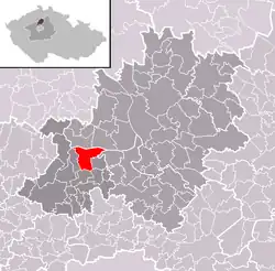 Vojkovice na mapě