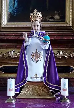 Jezulátko původně z Křišťanova