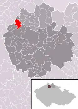 Volfartice na mapě