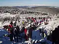 Výhled na Vysoké Tatry ze Skaliska