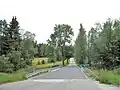 Most přes Volyňku severně od rýžoviště