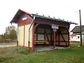 zastávka a nákladiště Vonšov