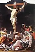 Ukřižování, Simon Vouet (circa 1636-37)