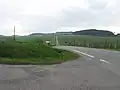 Hlavní silnice vedoucí obcí