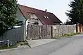 Vráž, čp. 270, místo, kde měl profesor Josef Böhm svou chatu. Později přestavěno na rodinný dům.
