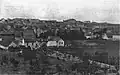 Vršovice – pohled od vršovického nádraží, 1903