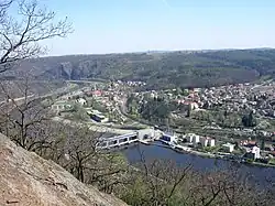 Údolí Vltavy u Vraného