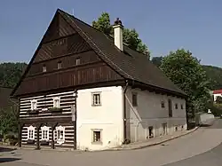Boučkův statek na levém břehu Jizery v části Malé Skály Vranové 1. díl