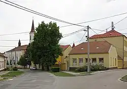 Náves ve Vranovicích