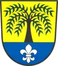 Znak obce Vrbno nad Lesy