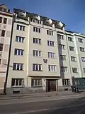 Vrchlického 793/34, kde měl zámečnictví Augustin Walter (2023)
