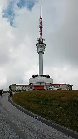 Rozhledna a televizní vysílač Praděd