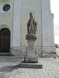 Socha sv. Valentina ve Vrchoslavicích