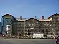 Nádraží během rekonstrukce v červenci 2008