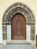Vstupní portál kostela sv. Bartoloměje
