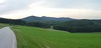Silnice II/161 ve Vyšebrodském průsmyku