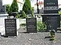Hroby podnikatelské rodiny Skutetzkých na hřbitově