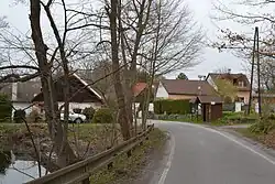 severní část vsi, u Dolního rybníka