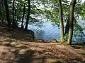 Označení národní přírodní rezervace Voděradské bučiny