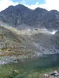 Východní Vysoká od Zamrznutého plesa
