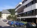 Hotel Strand (v pozadí)