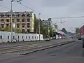Pozůstatky závodů ČKD těsně před demolicí