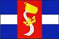Vlajka obce Vysočany