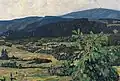 W. F. Jäger: Krajina (pohled na Jizerské hory)