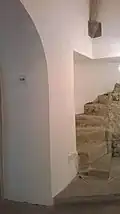 Pozůstatky schodiště