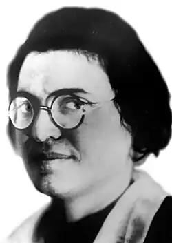 Zinaida Volkova krátce před svou smrtí v roce 1933