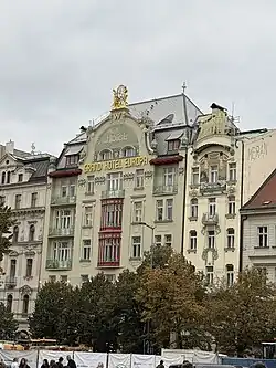 Bývalý hotel Evropa po rekonstrukci (2024)