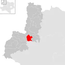 Waldenstein na mapě