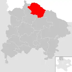 Waldkirchen an der Thaya na mapě