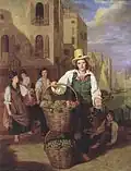 Benátský prodavač ovoce (1826)