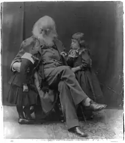Walt Whitman, E. O. Nigel Cholmeley-Jones a Jeanette Cholmeley-Jones, 1887