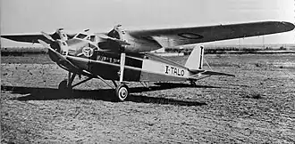 Savoia Marchetti S.71 (I-TALO) a Walter Castor II