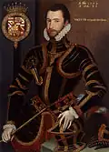 Walter Devereux, 1. hrabě z Essexu (1541–1576), portrét ze sbírek Národní portrétní galerie (cca 1575)