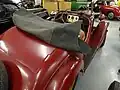 Walter Junior, roadster, zadní pohled na pracoviště řidiče