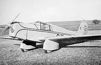 Beneš-Mráz Be-501 Bibi s motorem Walter Mikron II