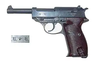 P38 vyrobená Mauserem v roce 1943