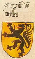 Erb Míšeňska v Ingeramově kodexu