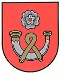 Roh zlatě zdobení (Hetthorn, Loxstedt, Německo)