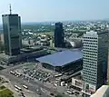 Při pohledu z Paláce kultury a vědy