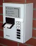 Automat na elektronický výdej pořadových čísel
