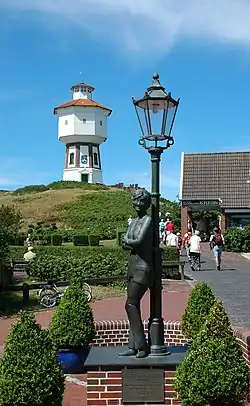 Památník Lale Andersenové a Lili Marleen v severoněmeckém Langegoogu