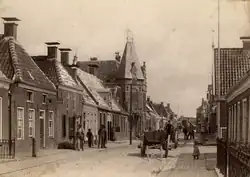 Ulice Waterstraat v Delfzijlu